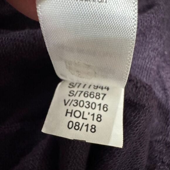 Athleta dark purple soft oversized cardigan size XS - Picture 6 of 6